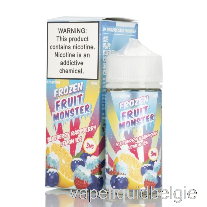 Vape Smaken Ijs Bosbes Framboos Citroen - Bevroren Fruitmonster - 100ml 6mg